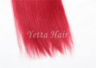 Màu đỏ tươi chưa được xử lý của Eurasian Remy Hair, 16 Inch Hair Hair