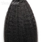 12 inch - 24 inch Tóc trinh nữ Peru, Làm sạch phần mở rộng tóc dày của người Mông Cổ