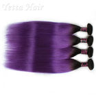 Ombre Purple Two Tone 8A Virgin Hair Extensions không hóa chất