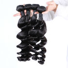 Real Remy 8A Phần mở rộng tóc Malaysia Màu đen tự nhiên cho phụ nữ Tóc xoăn