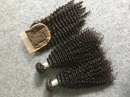 Dệt tóc người đầy đủ và dày Peru chưa qua xử lý với tóc xoăn kinky