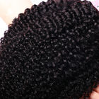 Afro xoăn 100% Brazil Human Virgin Hair sợi ngang