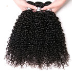 Gói tóc xoăn Malaysia màu đen với đóng cửa 100 gram / mảnh