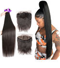 Phần mở rộng tóc tự nhiên thẳng mượt 40 inch cho phụ nữ da đen