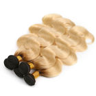 10A Lớp 100% Peru Phần mở rộng tóc người ombre 1B / 613 Màu tóc vàng