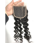 Gói tóc 100% Brazil Virgin Hair Remy Human Deep Wave với đóng cửa