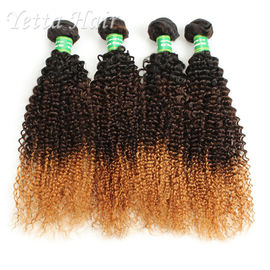 Kinky Curly 100g 7A Brazil Virgin Hair Three Tone có thể nhuộm được