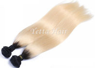 Phần mở rộng tóc mềm mượt đầy màu sắc ombre, dệt tóc thẳng 12 - 30 inch