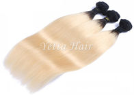 Phần mở rộng tóc mềm mượt đầy màu sắc ombre, dệt tóc thẳng 12 - 30 inch