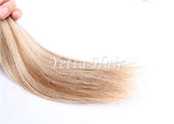 Màu hỗn hợp mịn 100% Phần mở rộng tóc Trinh nữ Brazil có thể được nhuộm