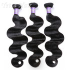 Tangle Free Jet Black Virgin Virgin Hair With Bouncy and Soft