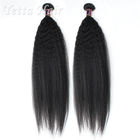 24 inch Burmese Virgin Hair / Yaki Straight Hair Hair
