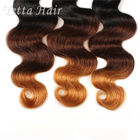 18 inch đầy màu sắc Peruvian 7A dệt tóc nguyên chất không hóa chất