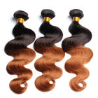 Phần mở rộng tóc người ombre Brazil Virgin Hair Body Wave 1b / 30 Yetta Hair