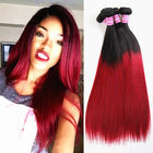 Clip màu đen đến đỏ ombre trong phần mở rộng tóc cho mái tóc dài không bị rối
