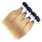 100% Virgin Peru Hair Hair Dệt 1B / 27 Phần mở rộng tóc thẳng
