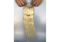 Full Cuticle 100% Brazil Virgin Hair / 22 Inch 613 Tóc thẳng vàng