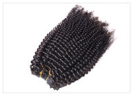 Phần mở rộng tóc xoăn Afro Kinky Sợi ngang cho tóc người Ấn Độ Không rối