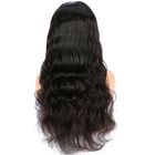 100% tóc tự nhiên của con người Tóc giả bằng ren phía trước / Tóc giả dài cho phụ nữ da đen